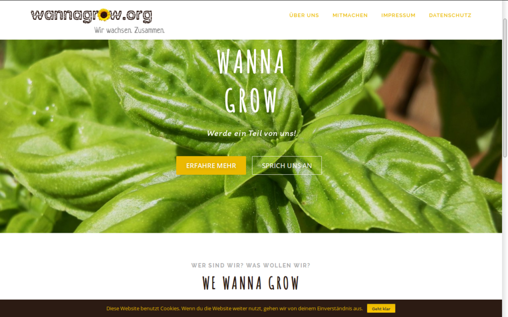 Wanna Grow[:de]-Website[:en] website[:]
