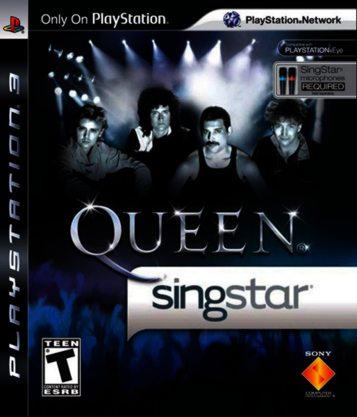 SingStar QUEEN cover art